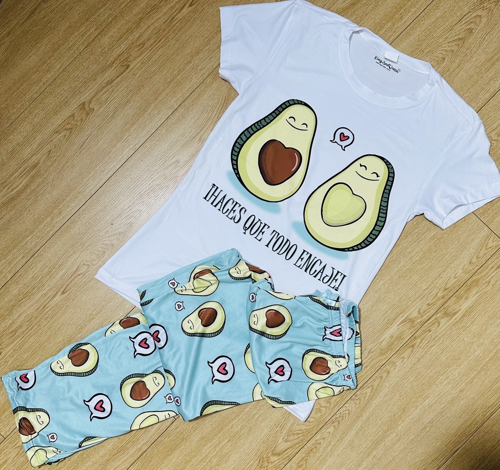 Pijama Aguacate Couple